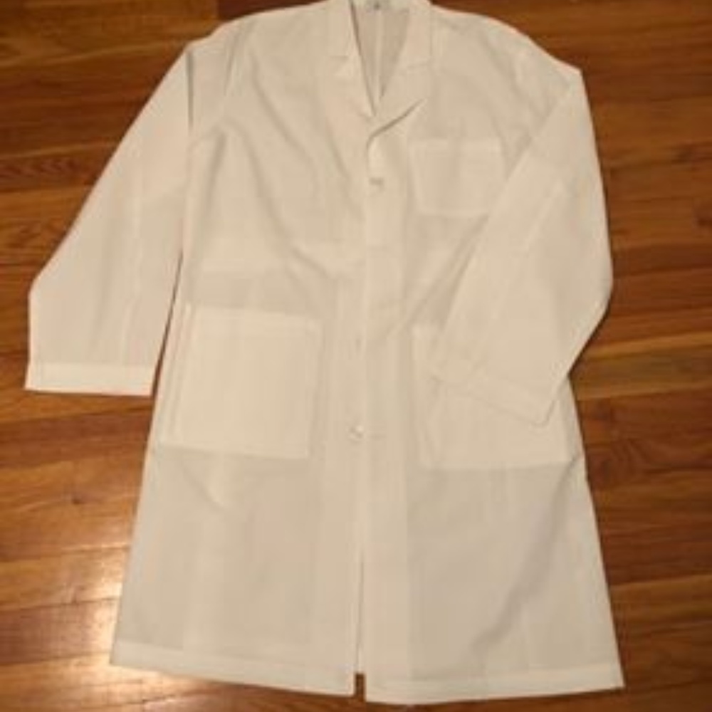 Men's Lab Coat Size 42L Landau
